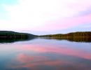 approaching twighlight at acadia bay inn