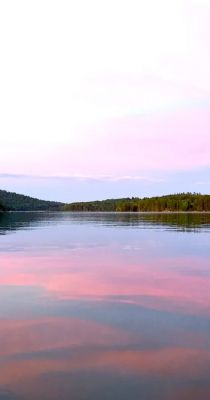 approaching twighlight at acadia bay inn