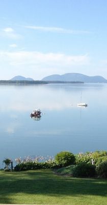 calm seas at acadia bay inn