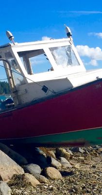 run aground near our beach